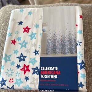 Celebrate Americana Together Shower Curtain